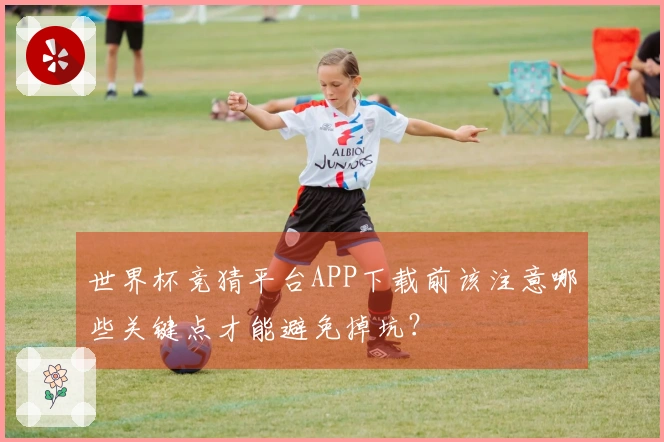 世界杯竞猜平台APP下载前该注意哪些关键点才能避免掉坑？